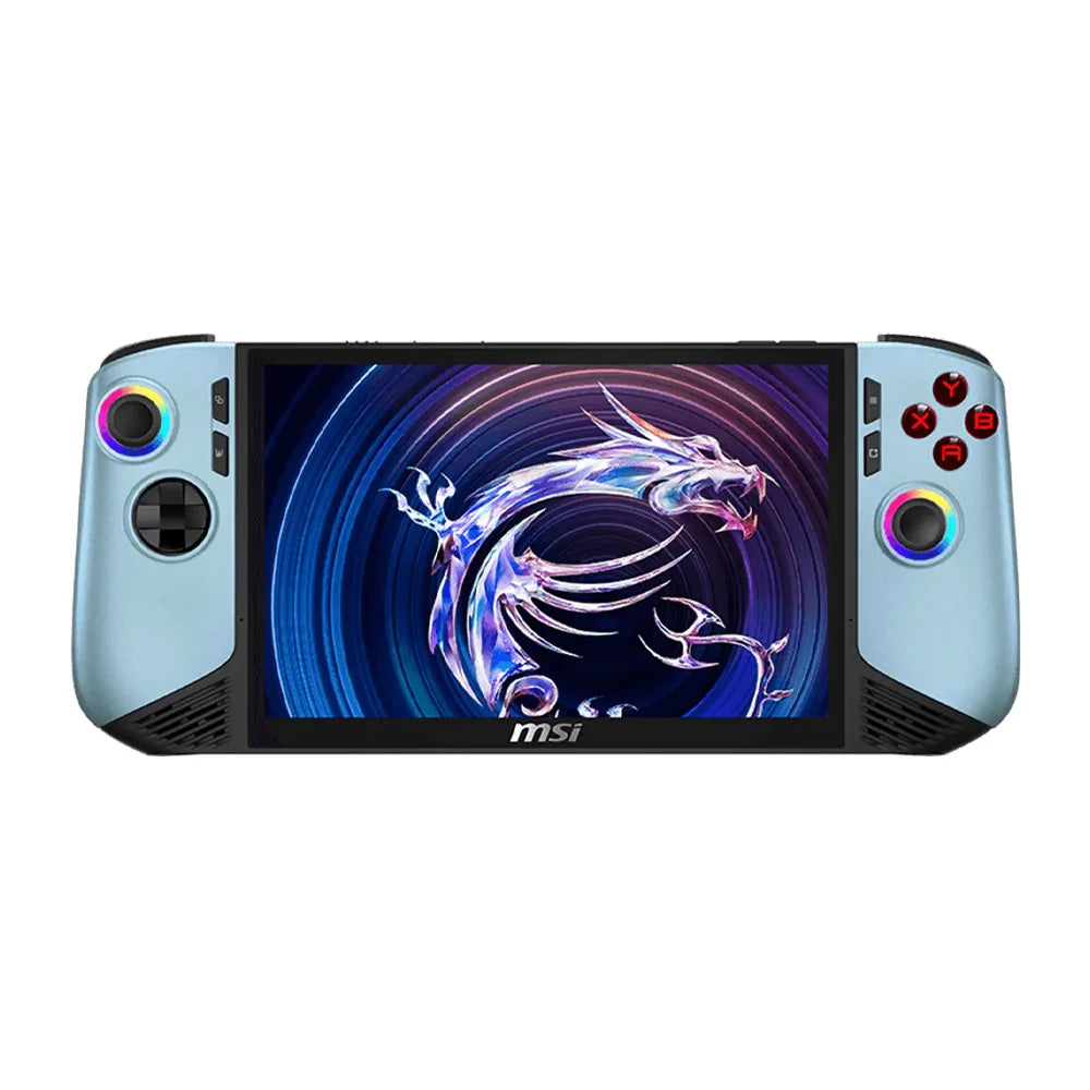 MSI Claw 8 AI+ A2VM Intel Core Ultra 7 Glacier Blue Handheld Gaming Console