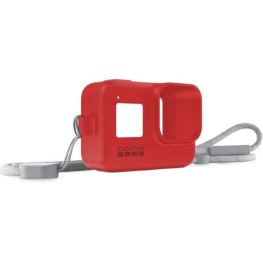 GoPro Sleeve + Lanyard HERO8 Black (Red), AJSST-008