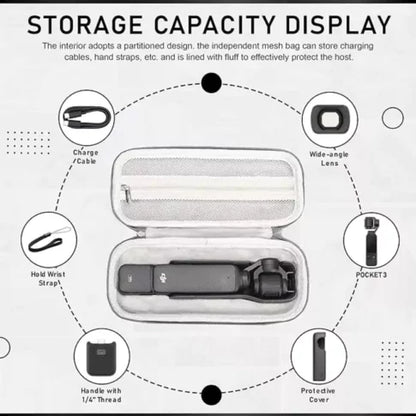 DJI Osmo Pocket 3/2 Protective Carry Case