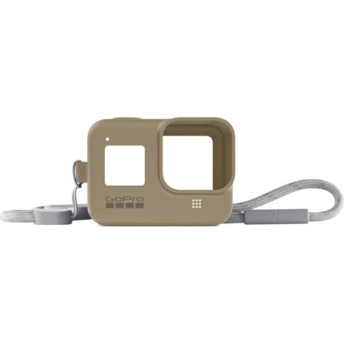 GoPro Sleeve + Lanyard HERO8 Black (Sand), AJSST-006