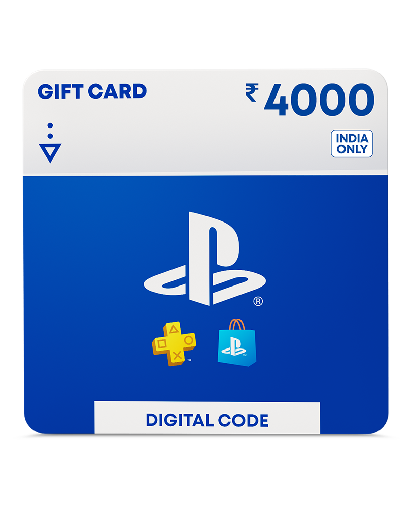 Rs.4000 PlayStation Store (Gift Card / Wallet Top-up)