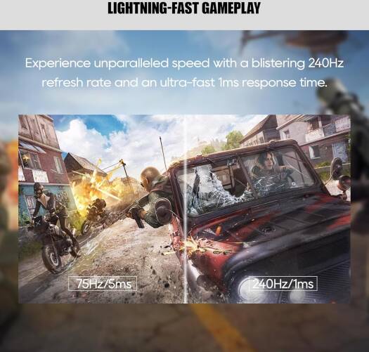 GXM EW27RFA Curved Gaming Monitor 27
