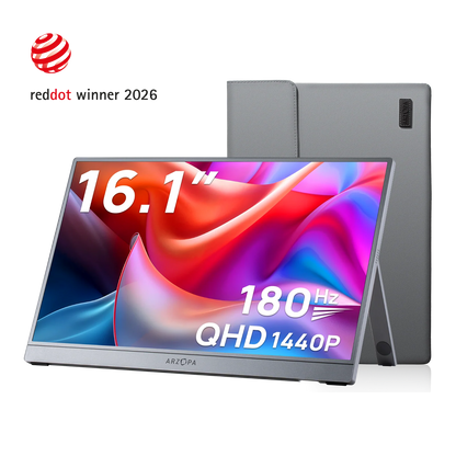 ARZOPA Z3FC Grey 16.1 Portable Monitor