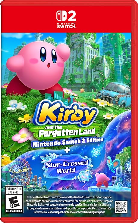 Kirby And The Forgotten Land - Nintendo Switch 2 Edition + Star-Crossed World for Nintendo Switch 2