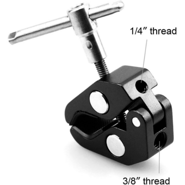 SmallRig Super Clamp with 1/4″- 20 and 3/8″-16 Thread, 735