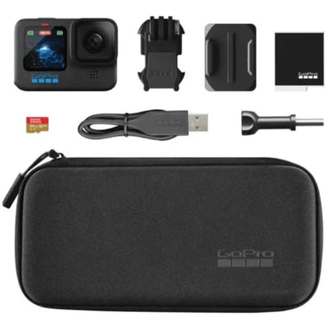 Gopro Hero 12 Basic Kit with 64gb Memory Card & Carry Case Combo