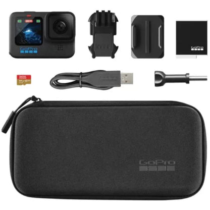 Gopro Hero 12 Basic Kit with 64gb Memory Card & Carry Case Combo