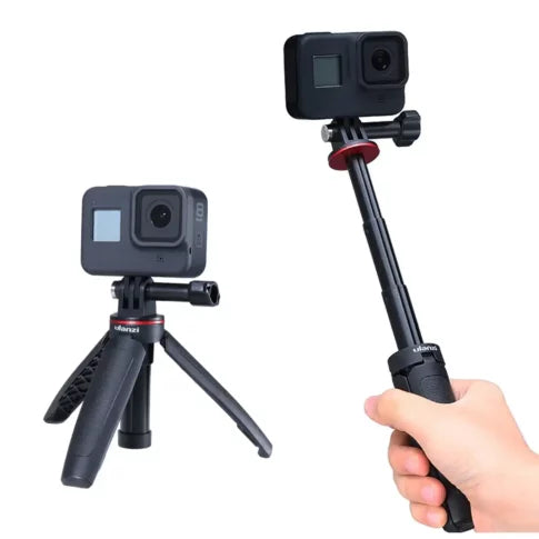 Gopro hero 12 Pro Bundle Kit, (Carry Case + Monopod + Memory Card + Safety Protection Kit)