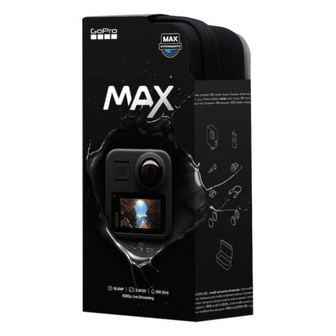 GoPro MAX 360 6K Action Camera, Wide 8.9mm Focal Length