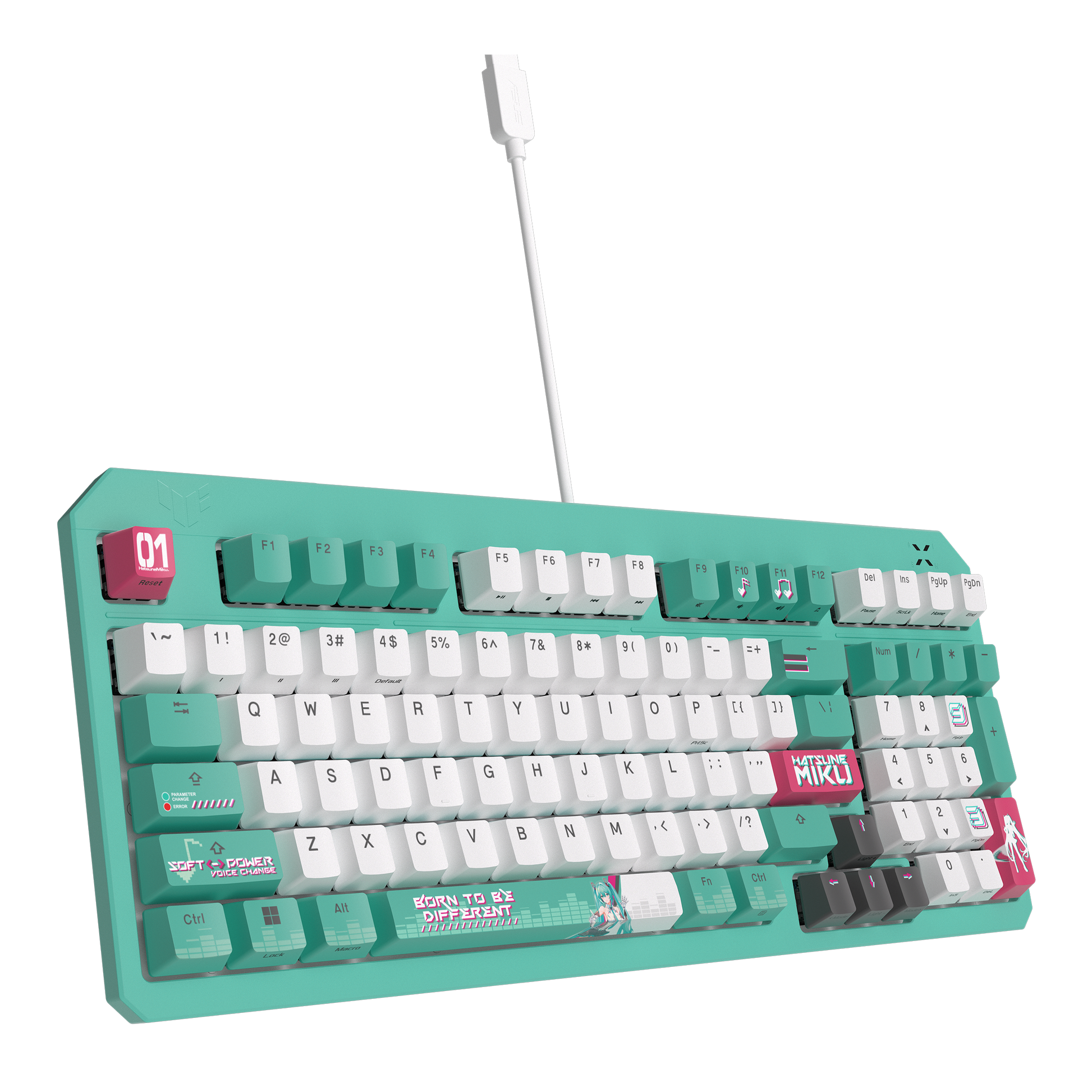 ASUS TUF Gaming K3 Gen II Hatsune Miku Edition