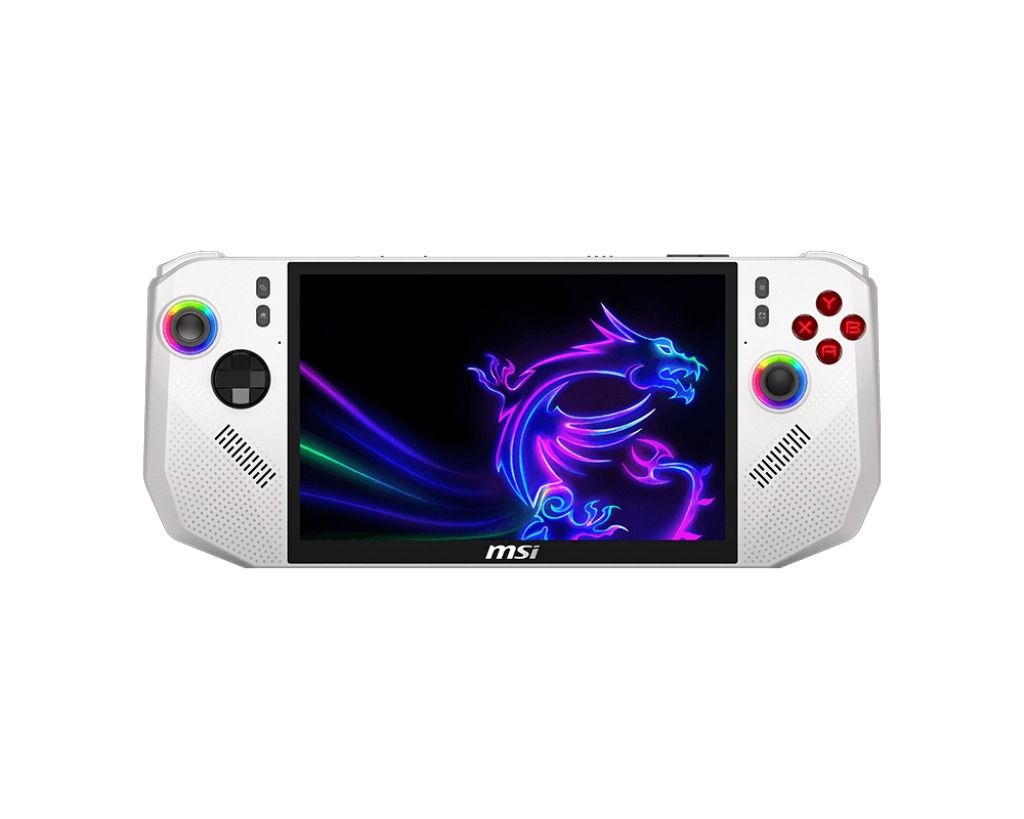 MSI Claw A8 BZ2EM AMD Ryzen Z2 Extreme Polar Tempest Handheld Gaming Console