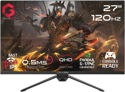 GAMEON GOES27QHD120IPS  Essential Series 27inch Gaming Monitor