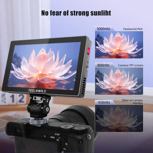 FEELWORLD P6X Touchscreen 5.5 Camera Monitor