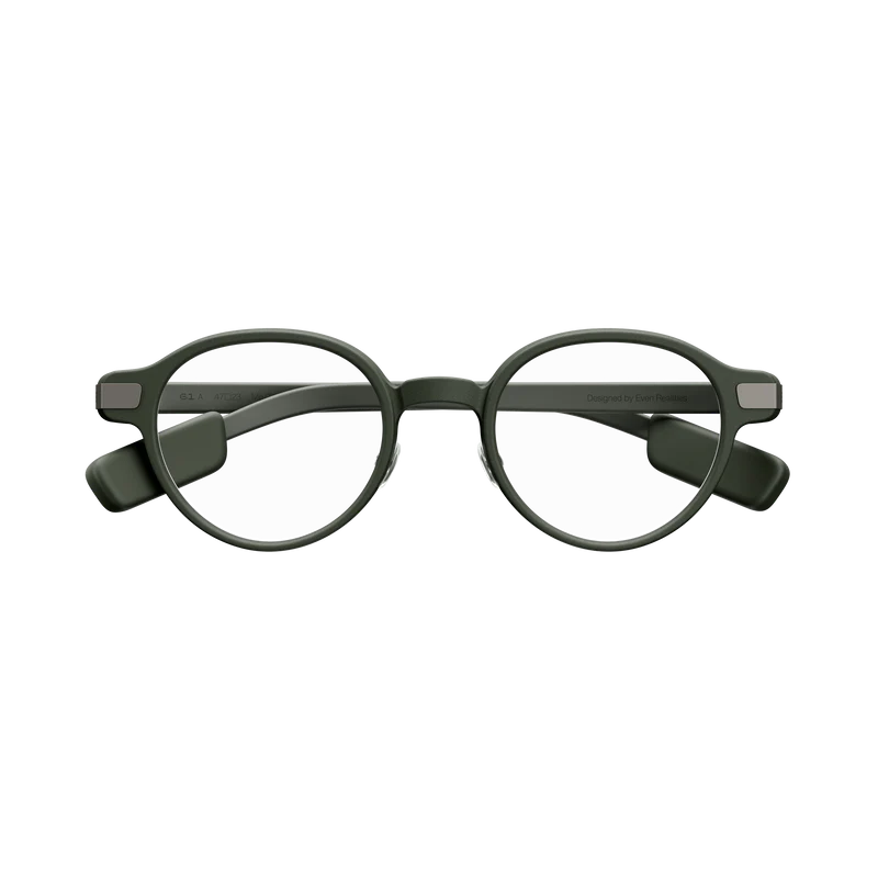Even Realities G1 A Green1 Smart Glasses.