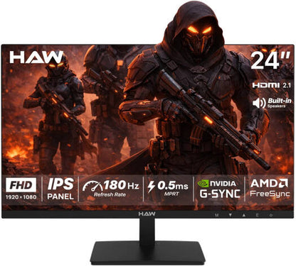 HAW F24IPY Gaming 24 IPS Display Monitor