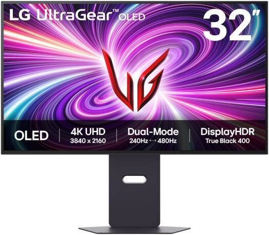 LG 32GS95UV-B UltraGear Dual-Mode Gaming  32 4K UHD OLED Display Monitor