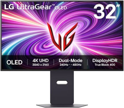 LG 32GS95UV-B UltraGear Dual-Mode Gaming  32 4K UHD OLED Display Monitor