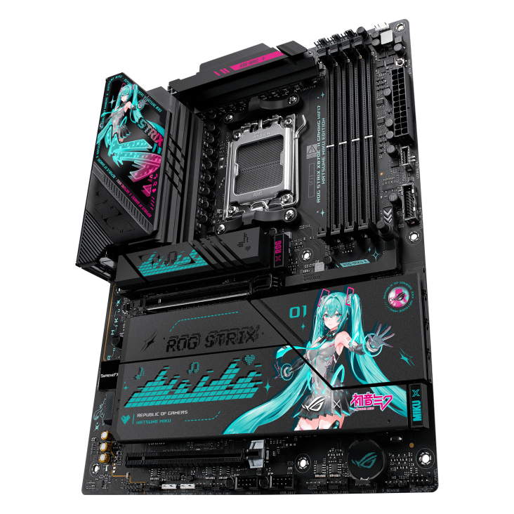 ASUS ROG STRIX X870E-H GAMING WIFI7 HATSUNE MIKU EDITION