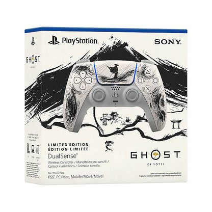 Sony PlayStation 5 PS5 DualSense Wireless Controller Ghost of Yōtei Black Limited Edition
