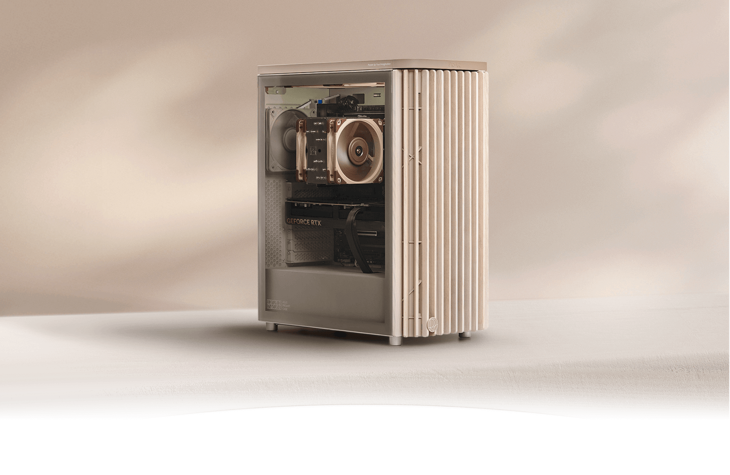 ASUS ProArt PA401 Wood Edition Beige - Tempered Glass Panel