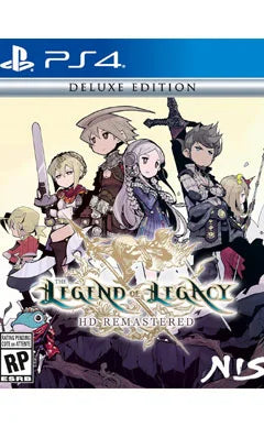The Legend of Legacy HD Remastered Deluxe Edition PS4