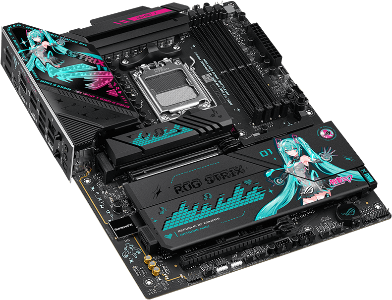 ASUS ROG STRIX X870E-H GAMING WIFI7 HATSUNE MIKU EDITION