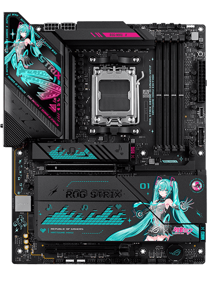 ASUS ROG STRIX X870E-H GAMING WIFI7 HATSUNE MIKU EDITION