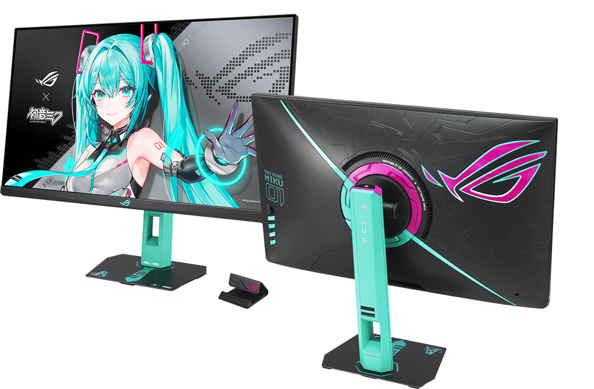 ASUS ROG Strix XG27ACMEG-G Hatsune Miku Edition