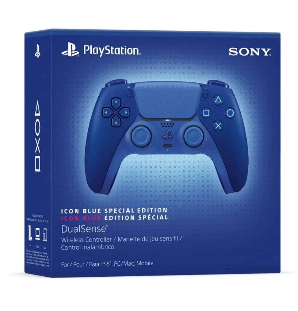 PS5 DualSense Wireless Controller Icon Blue Special Edition