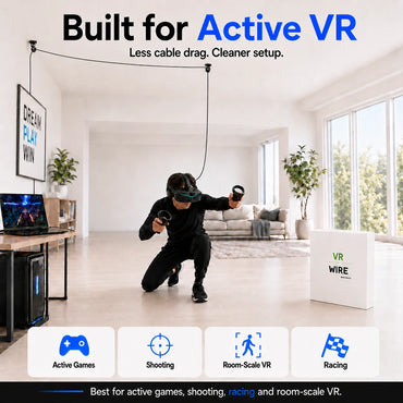 Pimax Crystal Super + Free VR Cable Management Bundle
