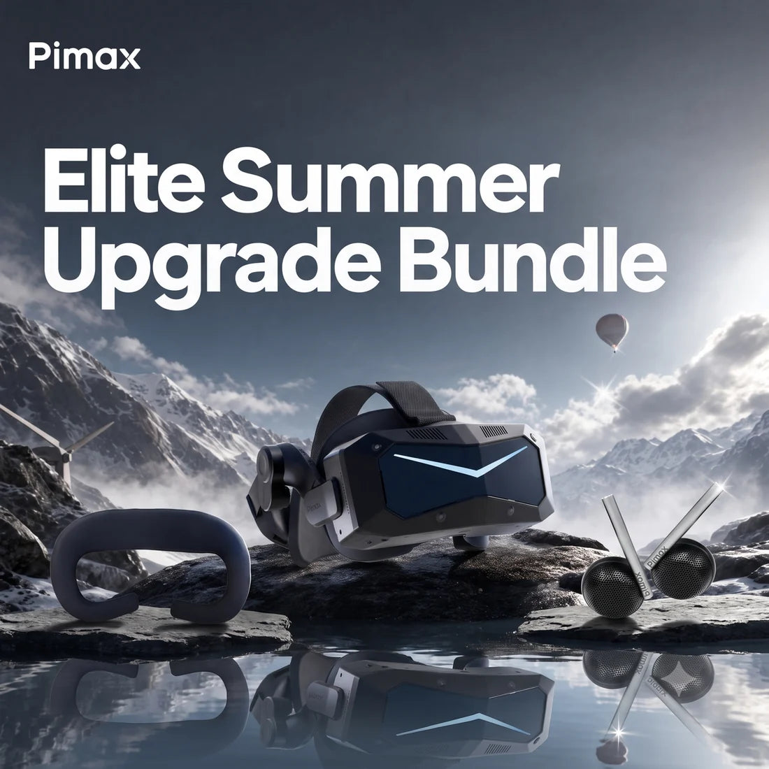 Pimax Crystal Super 8K Micro-OLED Elite Summer Upgrade Bundle