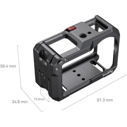 SmallRig Camera Cage for DJI Osmo Action 3/4 (4119B)
