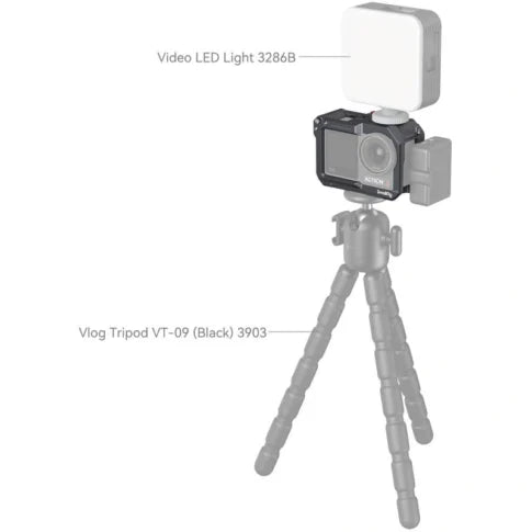SmallRig Camera Cage for DJI Osmo Action 3/4 (4119B)