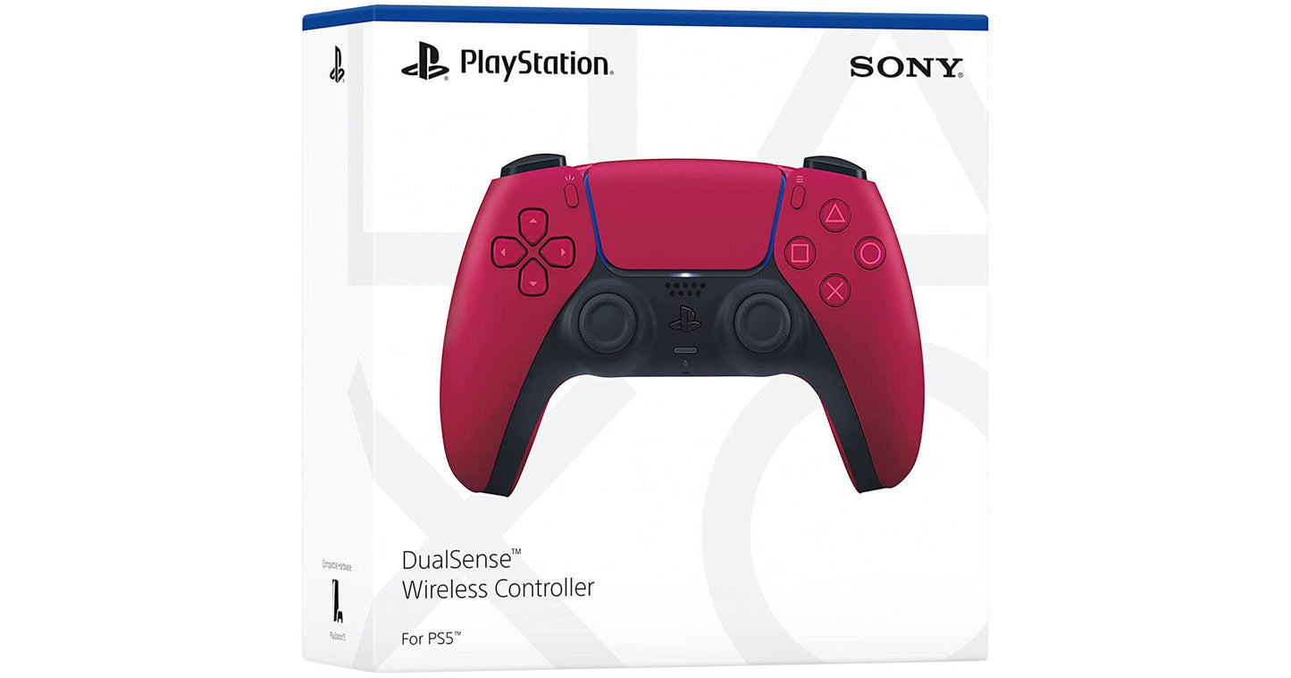 Sony Playstation 5 PS5 Dualsense Wireless Controller Cosmic Red