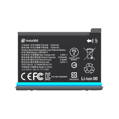 Insta360 ONE X2 Battery, 1630mah (New Edition, More Capacity)