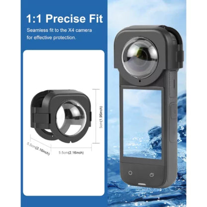 Insta360 X4 Premium Lens Guard, Removable Optical Glass Lens Protector