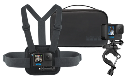 GoPro Sports Kit – Chesty + Handlebar / Seatpost / Pole Mount + Compact Case, AKTAC-001